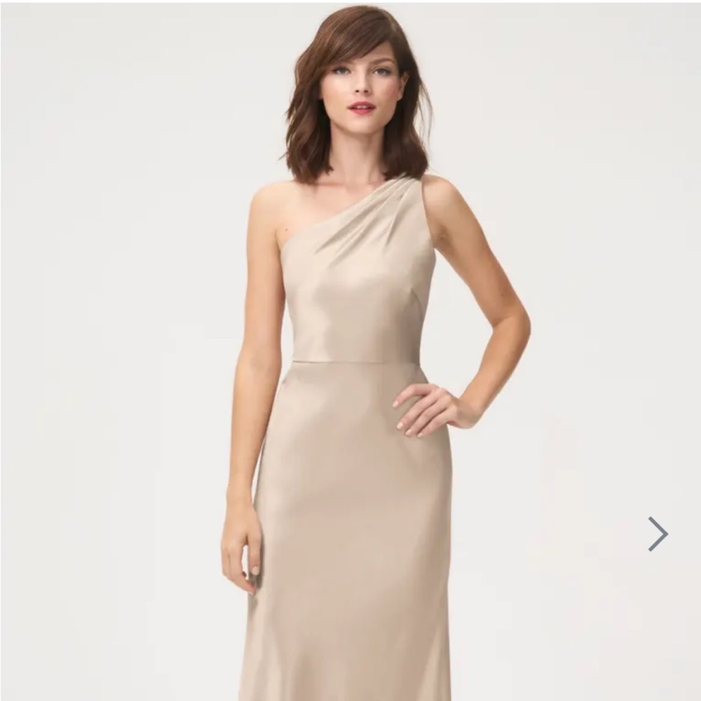 Jenny yoo light gold dress - size 8